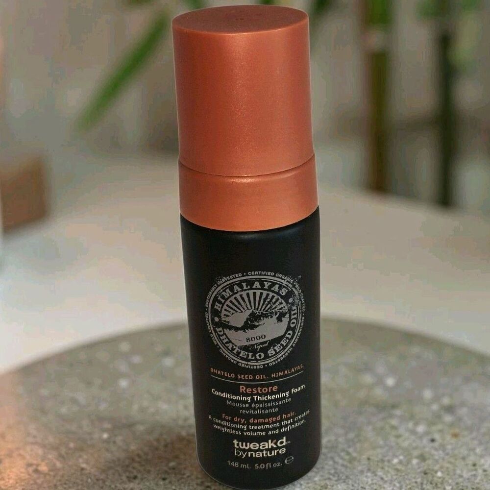 Tweak'd By Nature Restore Conditioning Thickening Foam 5 fl. oz.